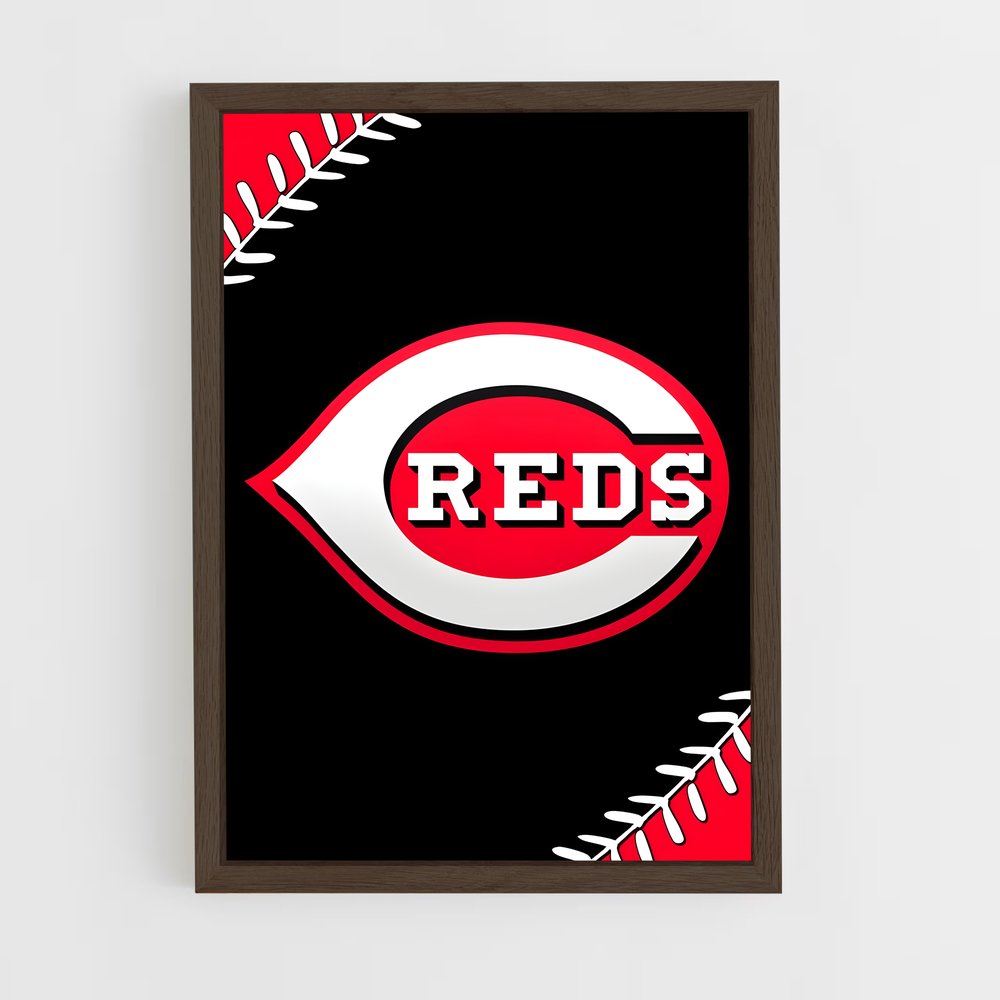 Poster Reds Nation – affiche Baseball (vue 5)